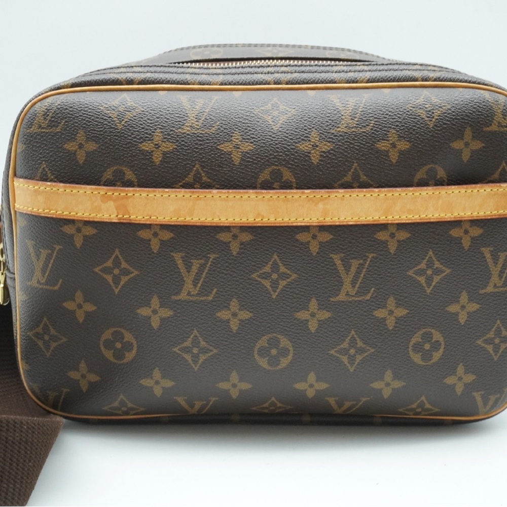 Louis Vuitton Brown Monogram reporter pm Men's Bag